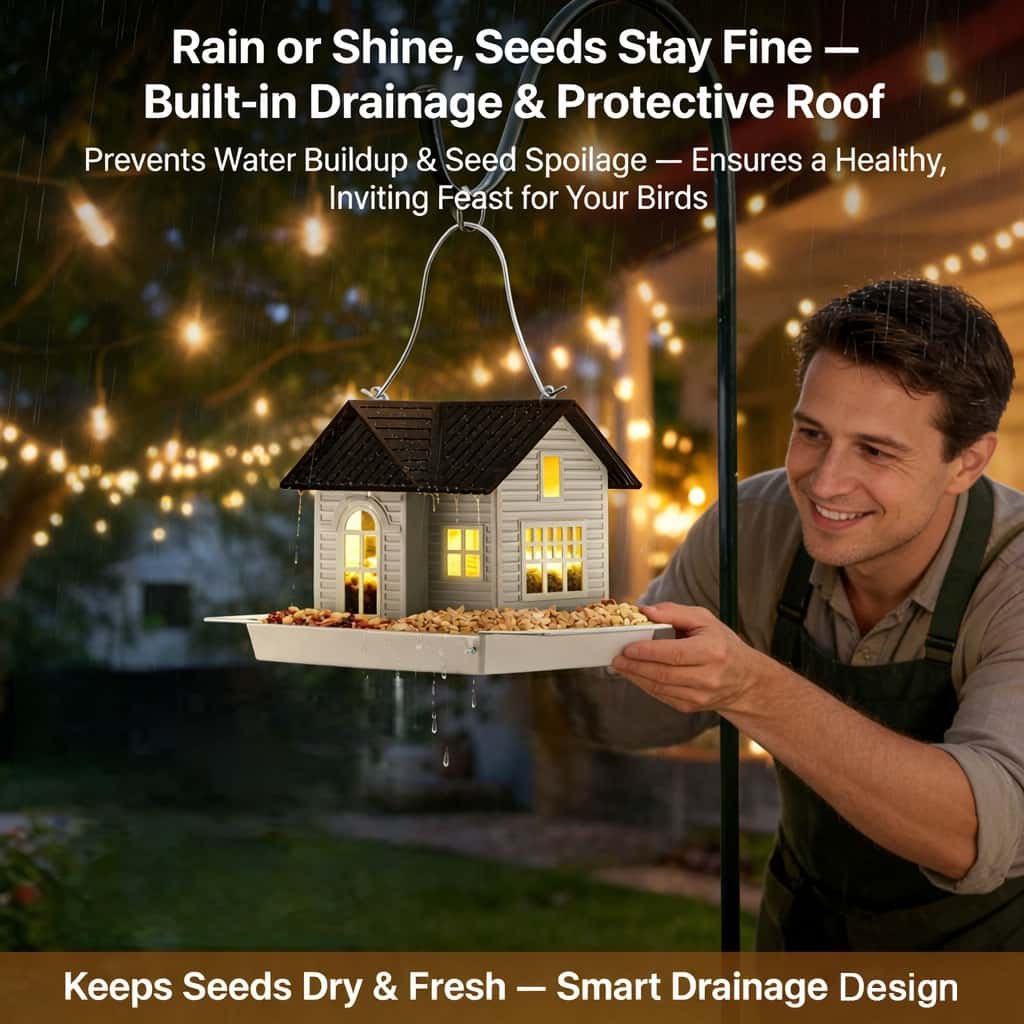 GlowNest™ — Transform Your Garden into a Magical Evening Haven Filled with Birds and Warm Light