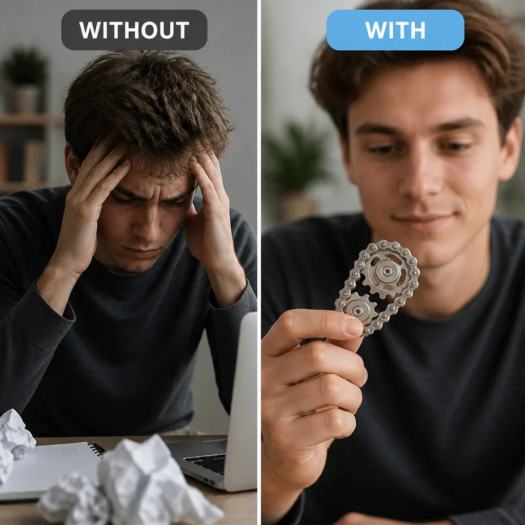 FocusSpin™ — Keep Your Hands Busy, Keep Your Mind Focused
