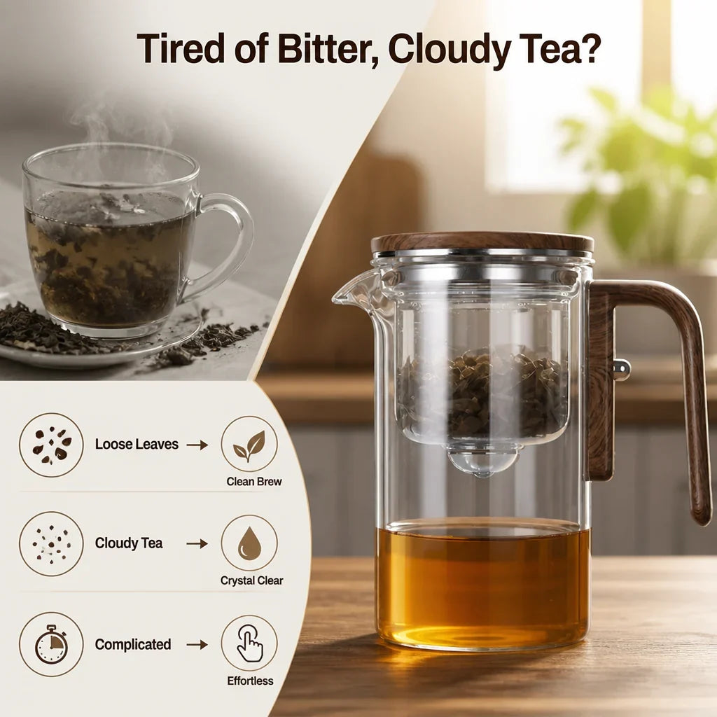 TeaSteep™ — Steep, Pour, and Enjoy With Ease