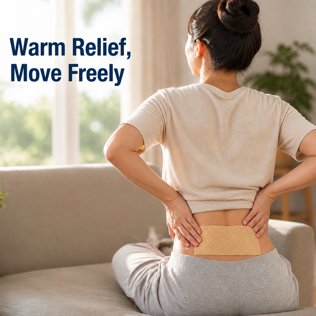 WarmEase™ - Natural Ginger Warming Pain Patch
