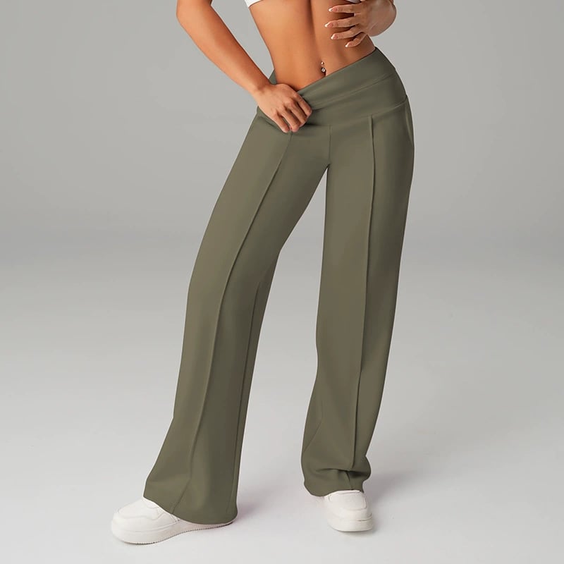 BellaFlex™ - Relaxed Wide-Leg Dress Pants