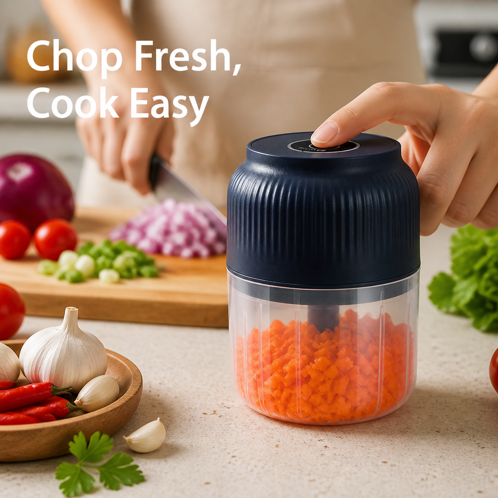 QuickChop™ - One-Touch Mini Food Chopper