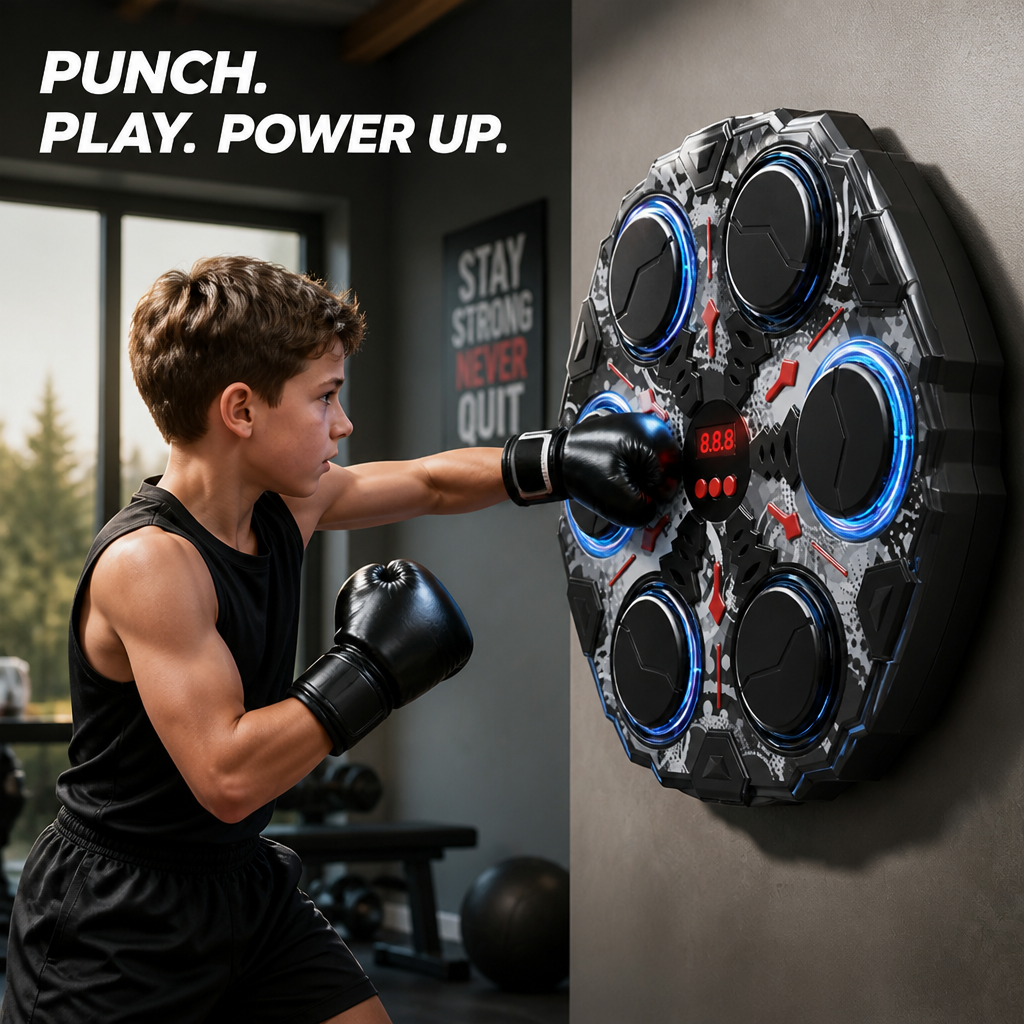 BeatBoxer™ Kids Music Boxing Machine — Active Play at Home