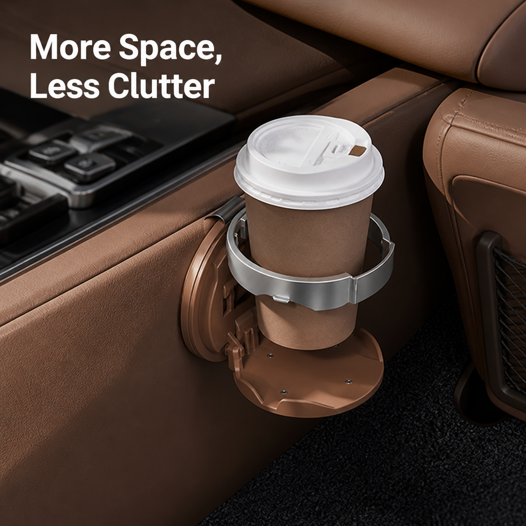 CupDock™ — Car Cup Holder Organizer