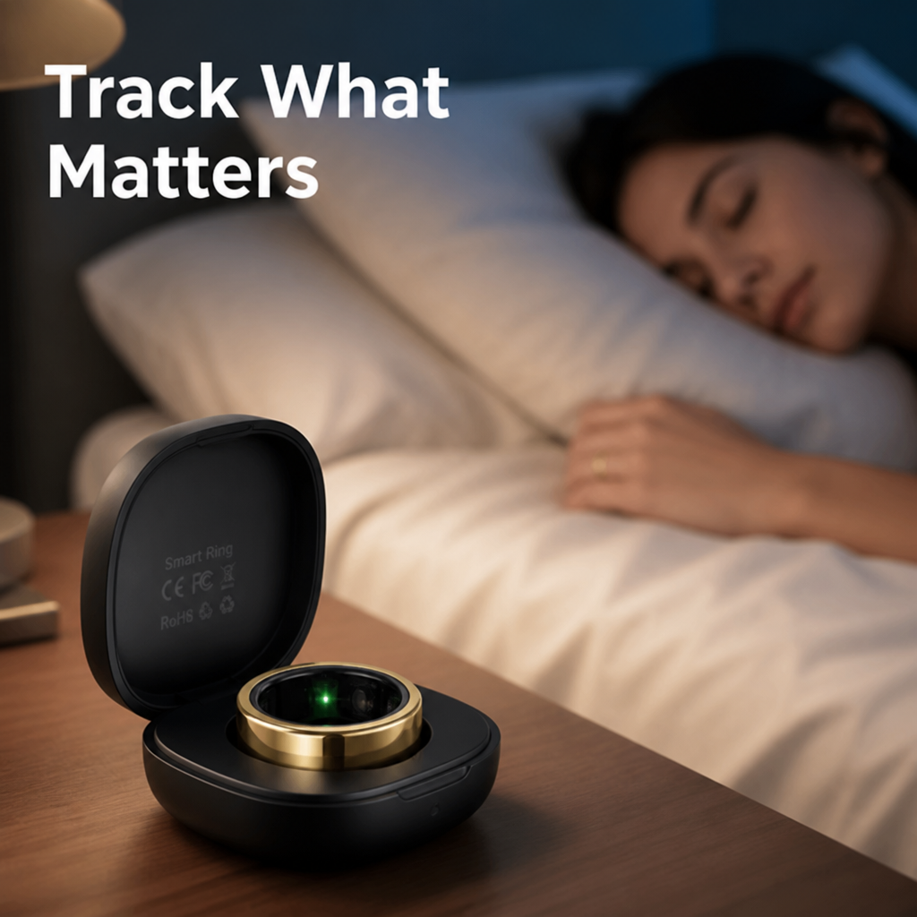 PulseHalo™ Smart Ring — Track Sleep And Activity