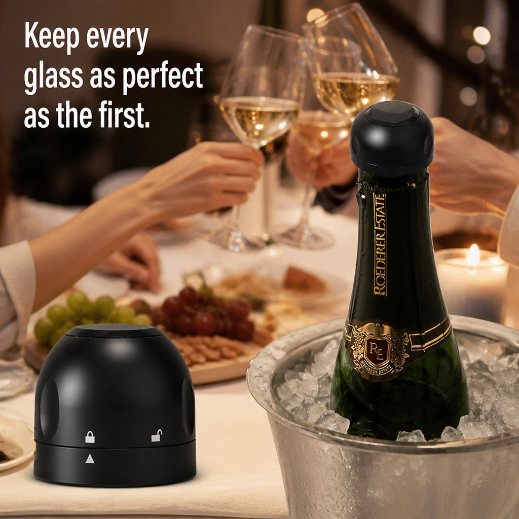 Fresqora™ — Keep Every Pour Fresh and Ready to Enjoy