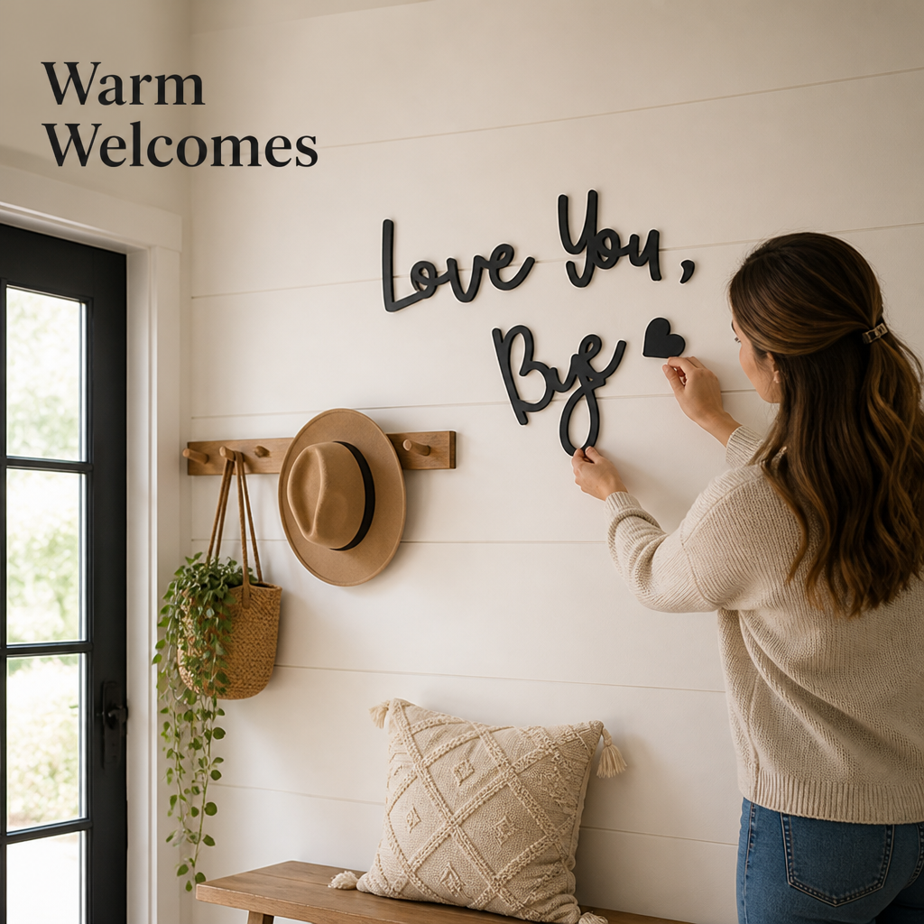 WarmWords™ - Romantic Home Quote Decal