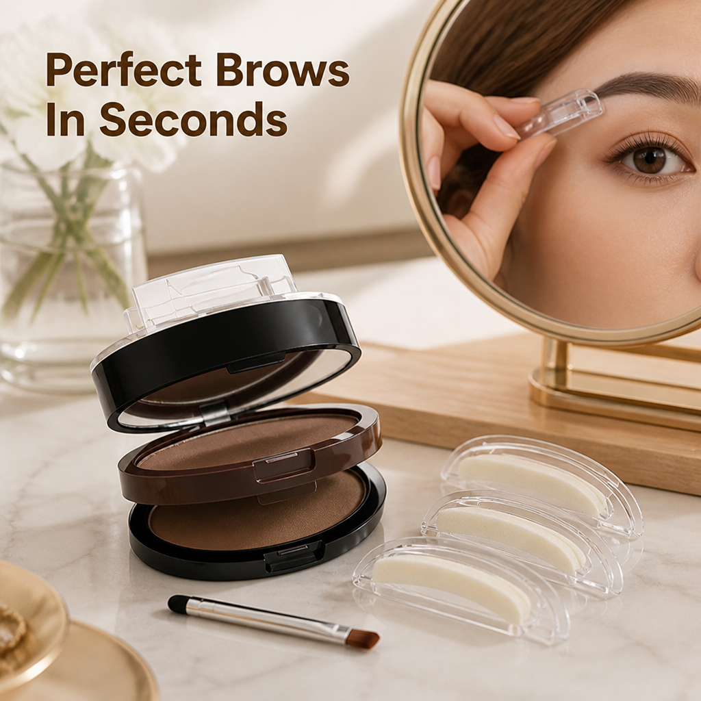 Archelle™ Brow Stamp Kit — Natural-Looking Brows Made Easy
