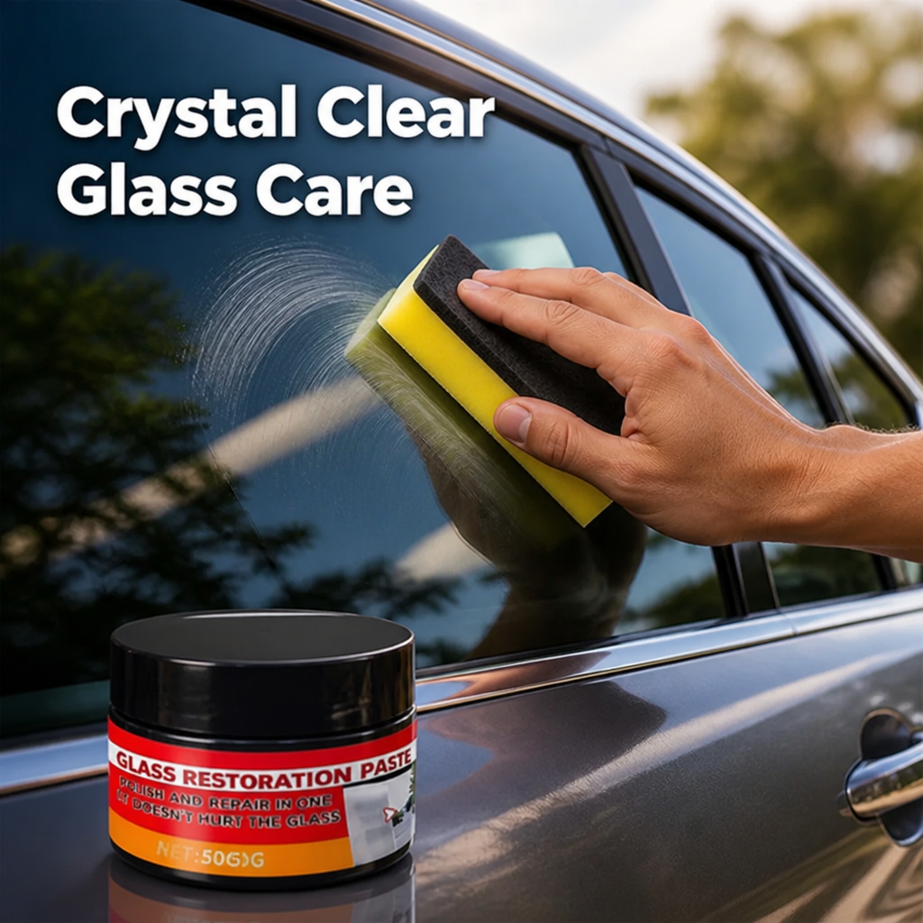 ClearPane™ Glass Scratch Remover Paste — Clearer Windshield Glass
