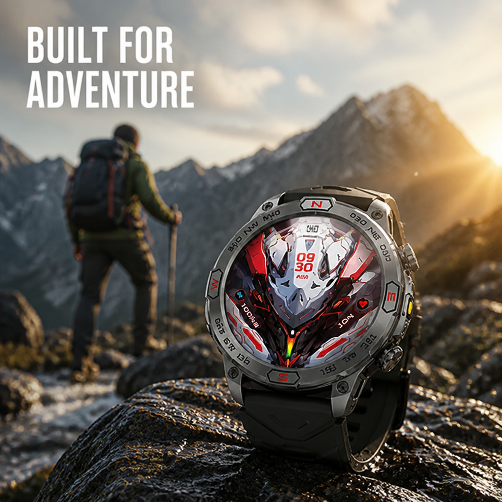 RidgeCore™ Rugged Outdoor Smartwatch