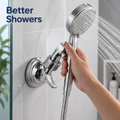 HydroMount™ — Multi-Angle Shower Head Bracket