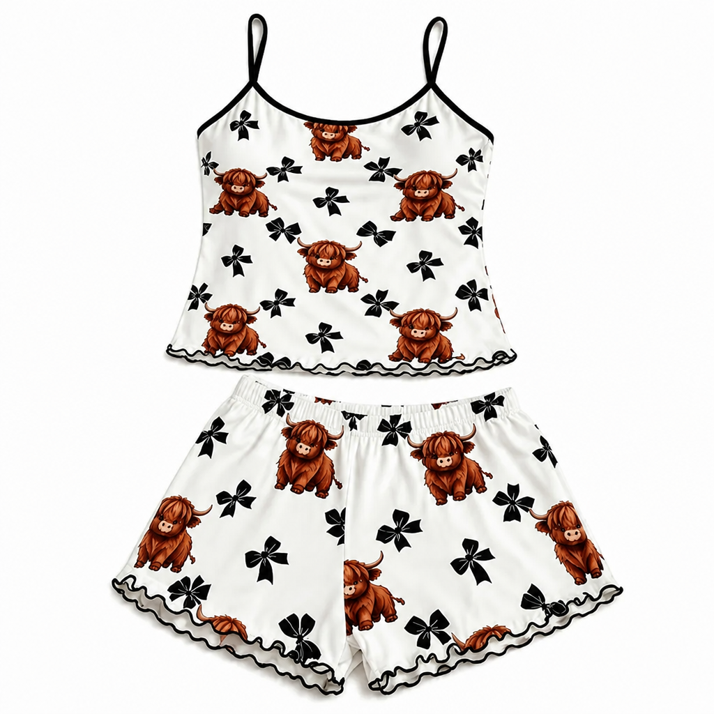 Bellavie™ - Sweet Floral Cami Pajama Set