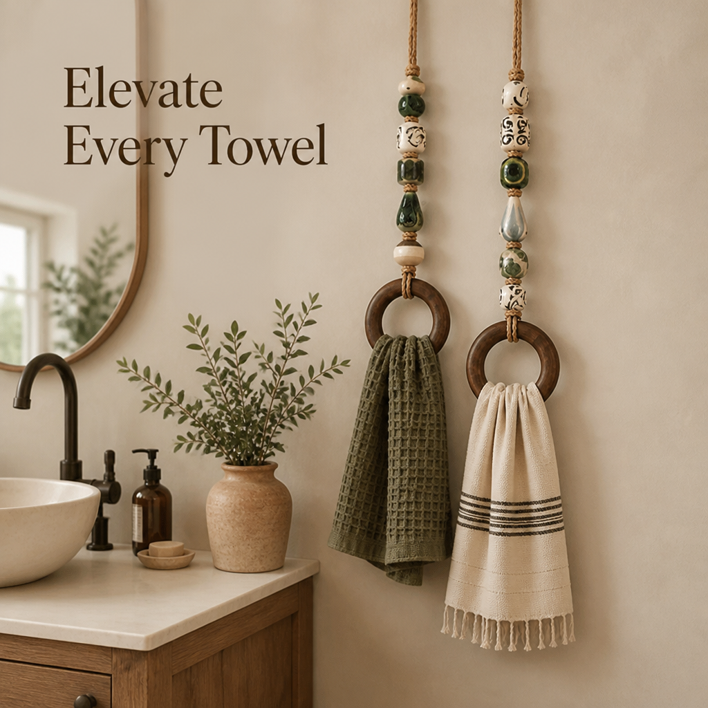 HearthCharm™ — Stylish Hanging Towel Decor
