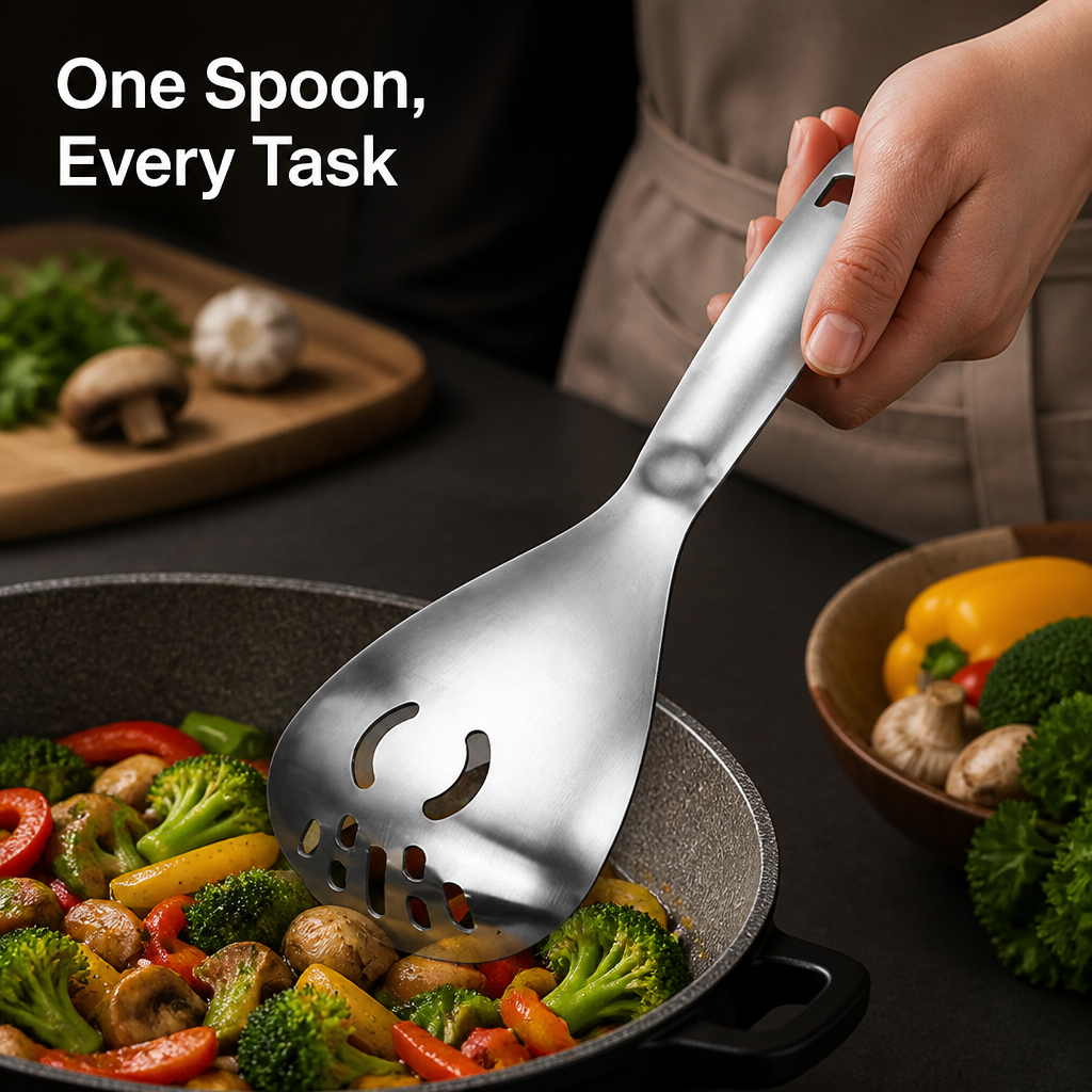 CookSmart™ — Multi-Function Cooking Spoon