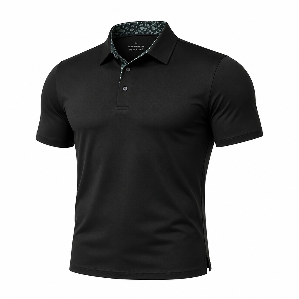TeeLine™ Men's Stretch Golf Polo — Breathable, Sharp Fit