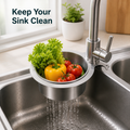 DrainGuard™ — Faucet-Mounted Sink Strainer