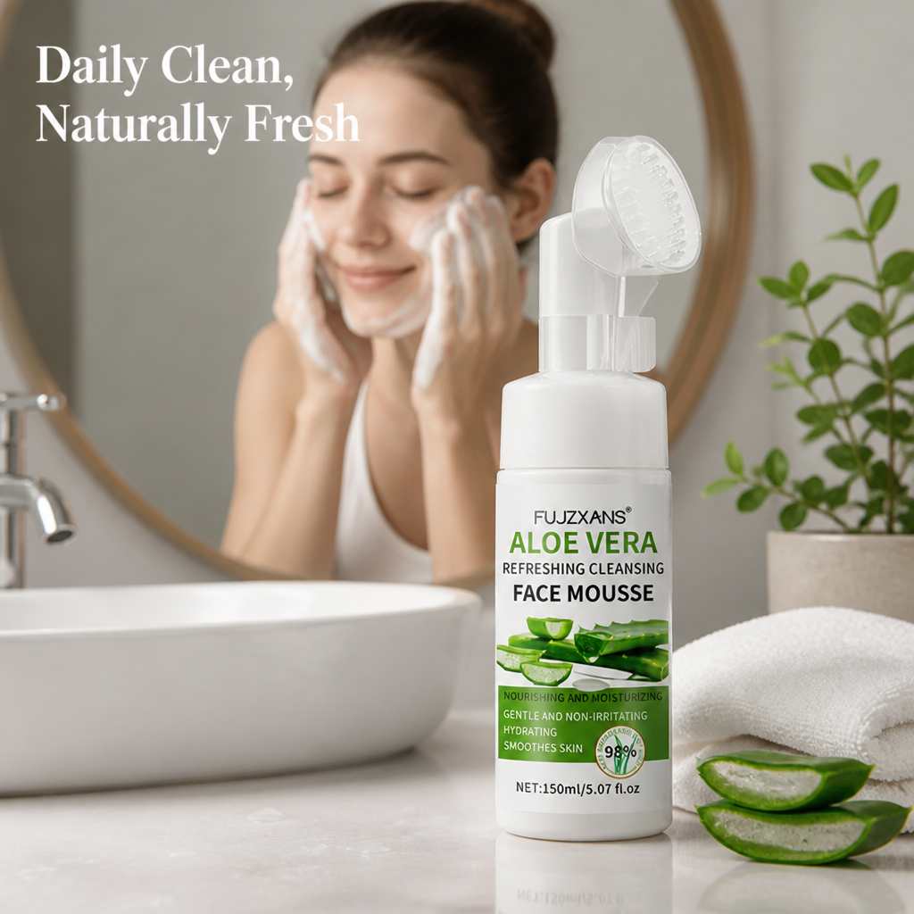 AloeWhip™ Aloe Foam Facial Cleanser — Fresh Clean Face Wash
