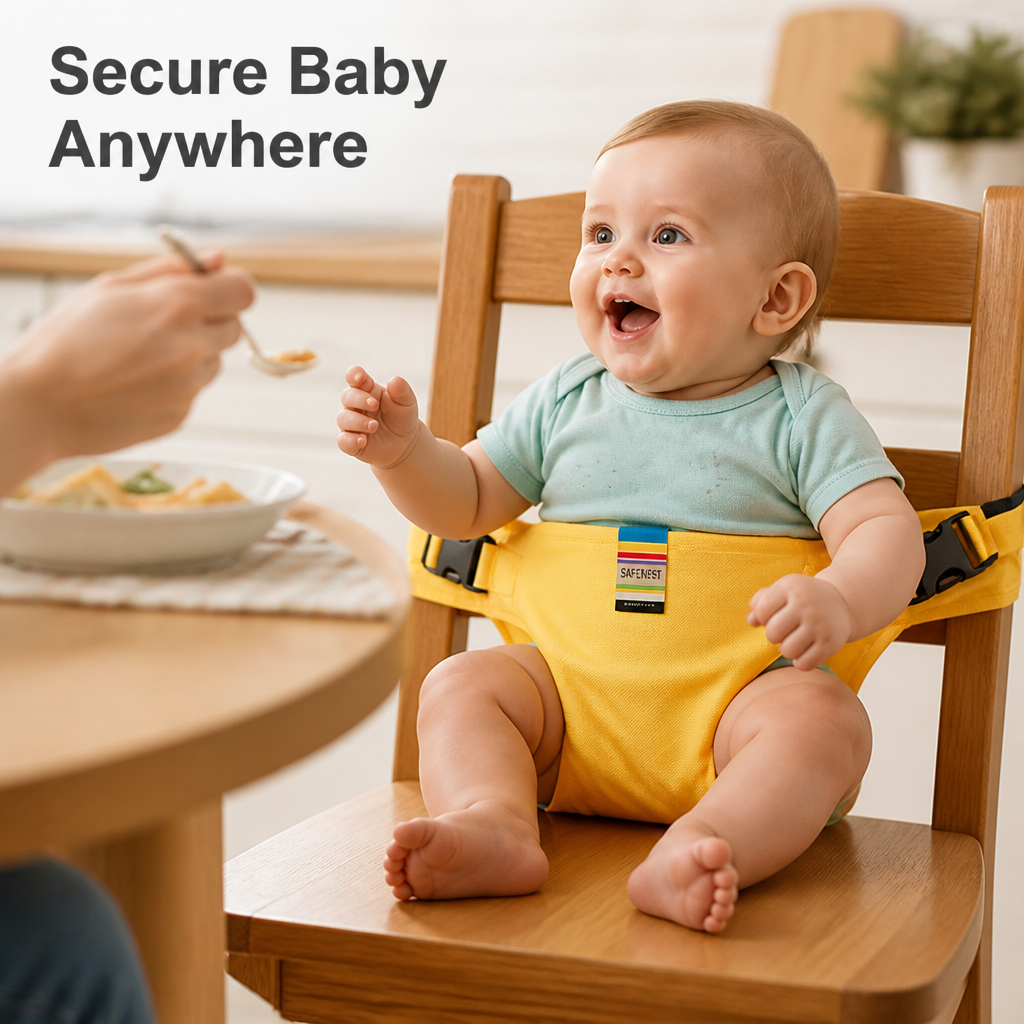 SeatSecure™ — Adjustable Baby Chair Strap