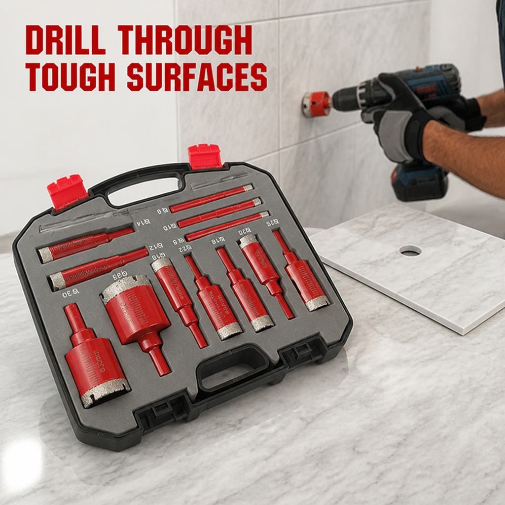 DrillPro™ — Precision Hole Saw Drill Bit Set