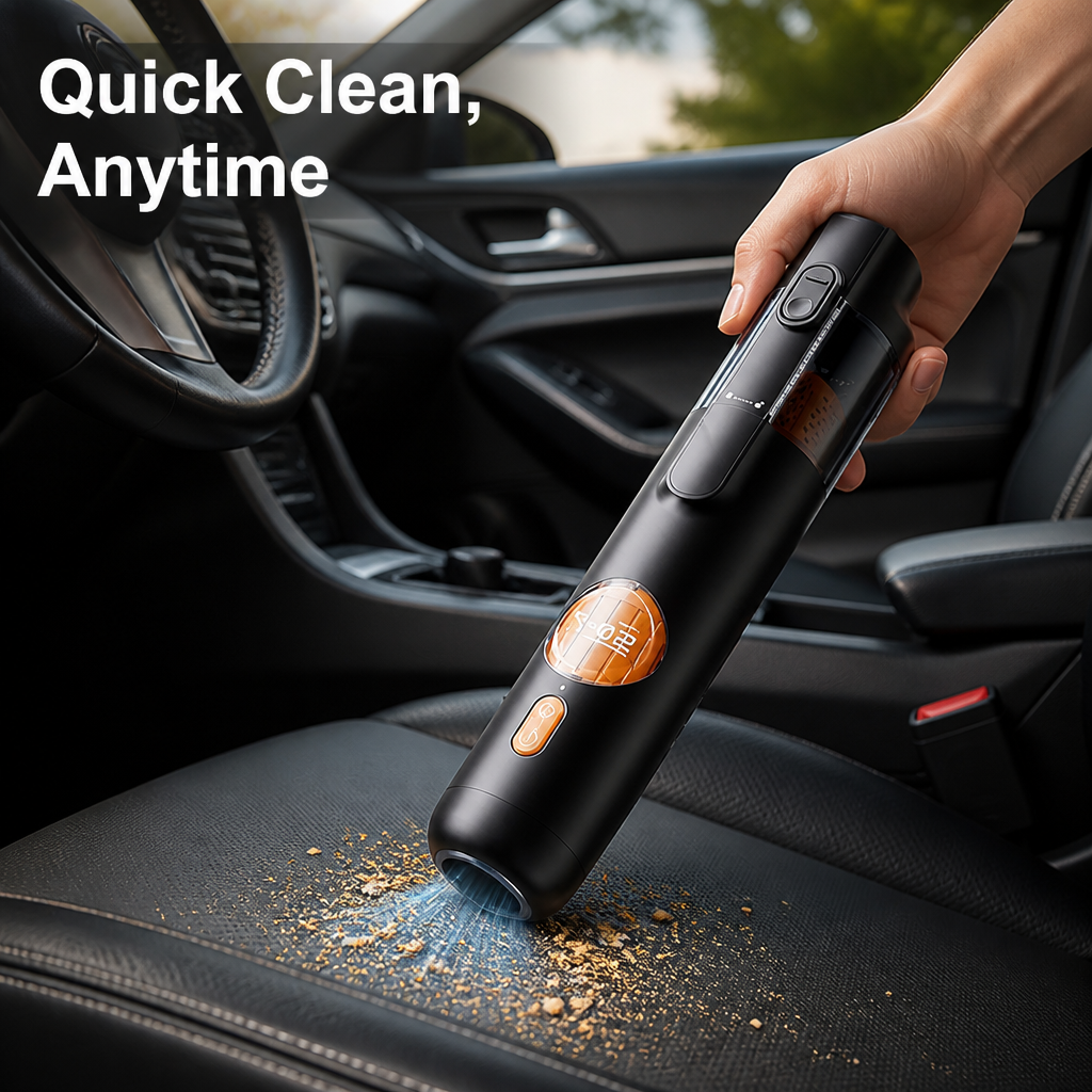 SwiftVac™ 5-in-1 Cordless Mini Vacuum