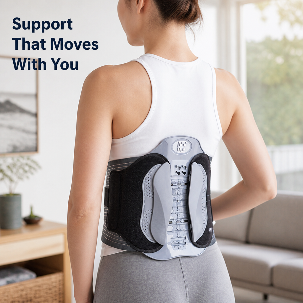 PostureFlex™ — Adjustable Back Support Belt