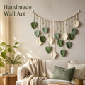 LeafTassel™ — Boho Leaf Wall Hanging