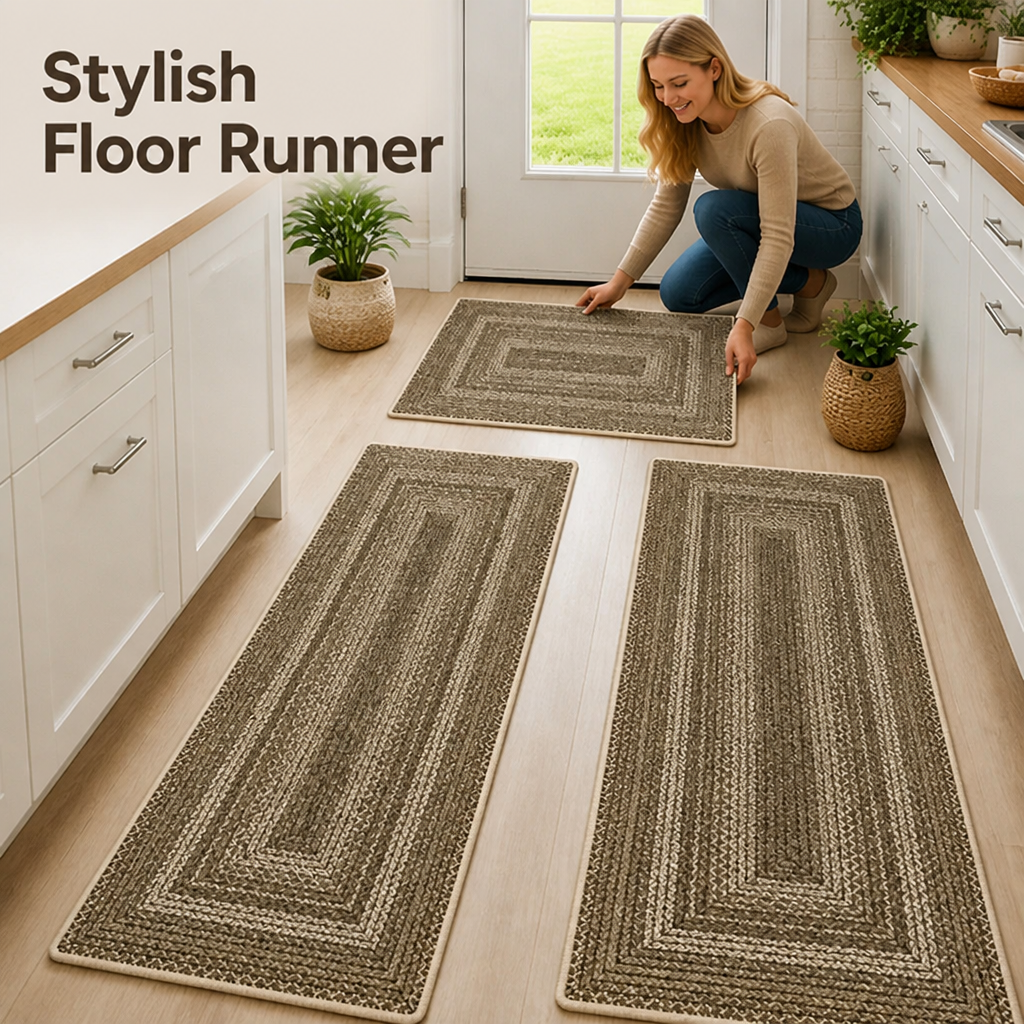 HavenWeave™ - Non-Slip Runner Rug Set