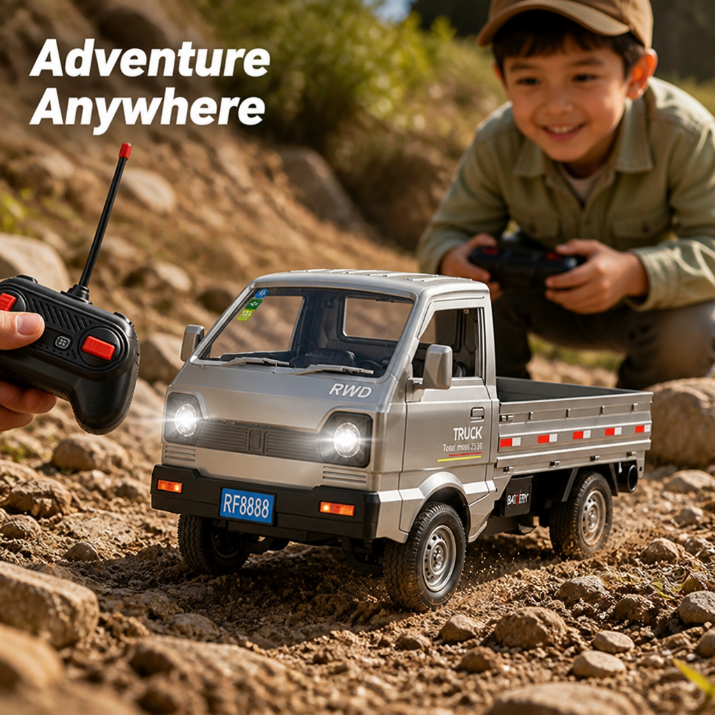 PebbleRover™ RC Off-Road Truck — Trail Fun For Kids