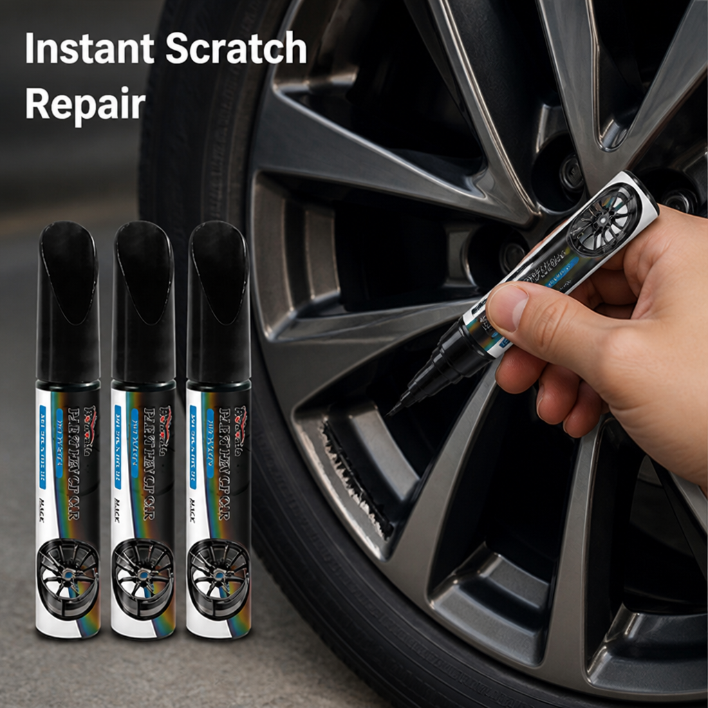 WheelMend™ Rim Scratch Repair Pen — Smooth Wheel Touch-Ups