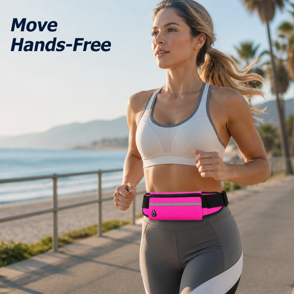 Runora™ — Bounce-Free Running Belt for Active Days