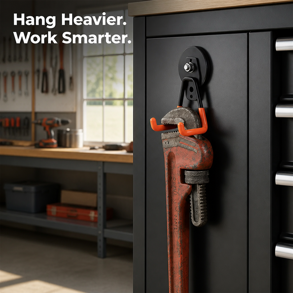 MagnaHook™ - Heavy-Duty Magnetic Tool Holder