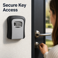 KeyVault™ — Secure Wall-Mounted Key Box