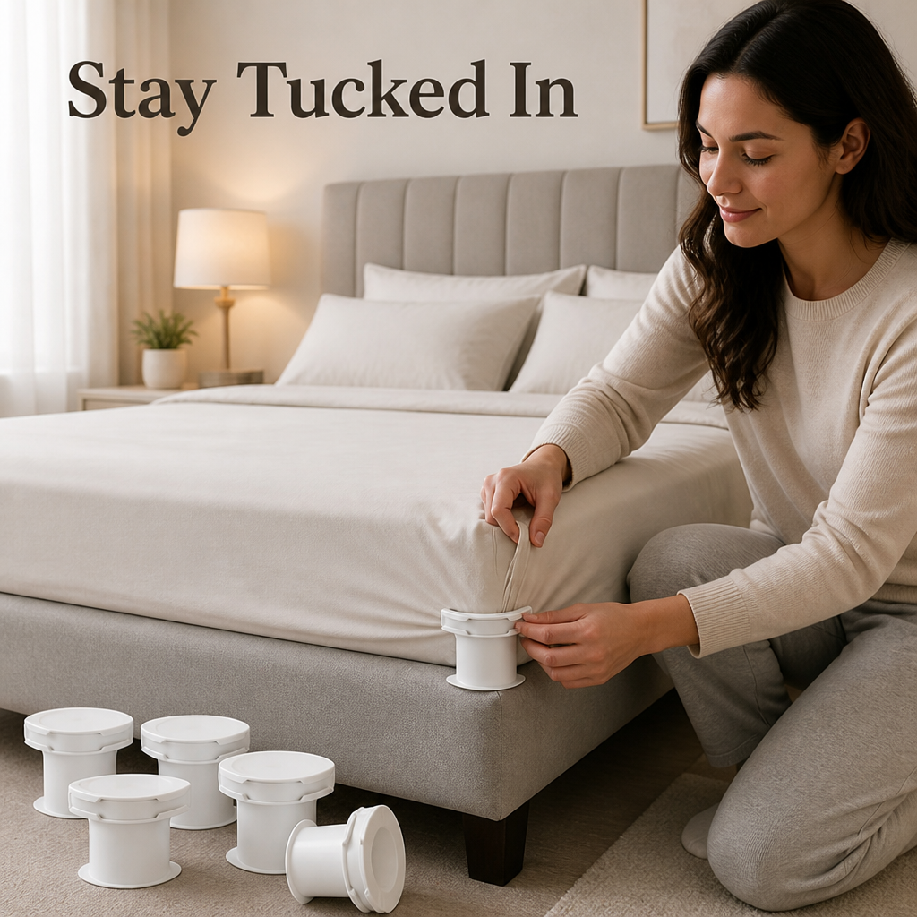 MattressGrip™ — Keep Bedding Firmly in Place