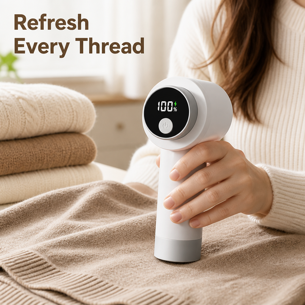 LintLuxe™ Rechargeable Fabric Shaver