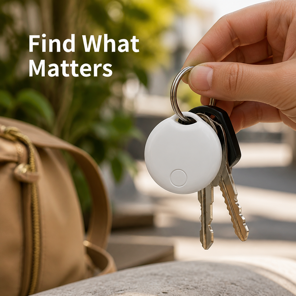 PingPuck™ Bluetooth Key Finder Tracker — Find Keys Fast