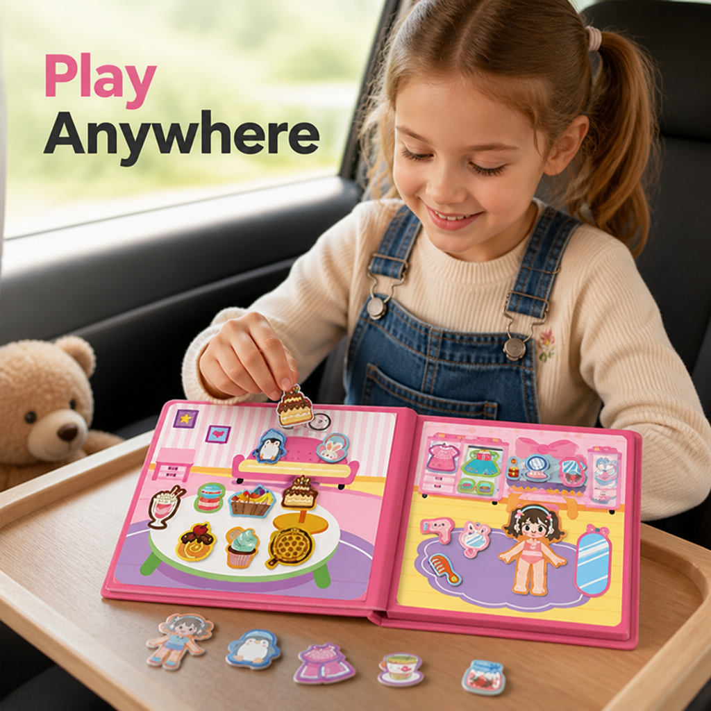 PlayBook™ — Interactive Dress-Up Activity Book