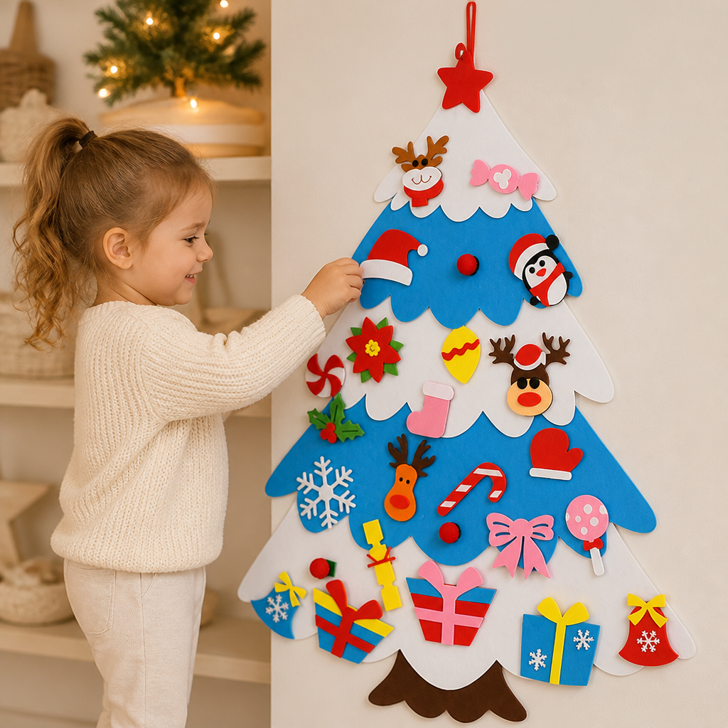 TinselTot™ Felt Christmas Tree for Kids