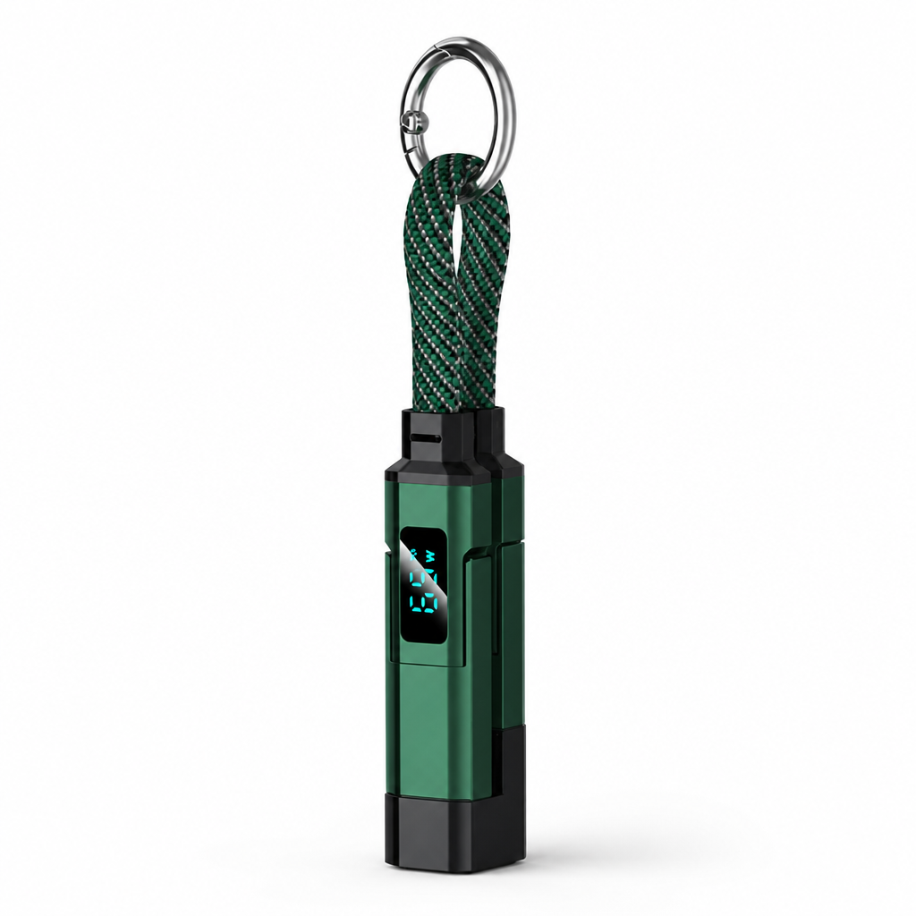KeyVolt™ — Portable Keychain Power Bank