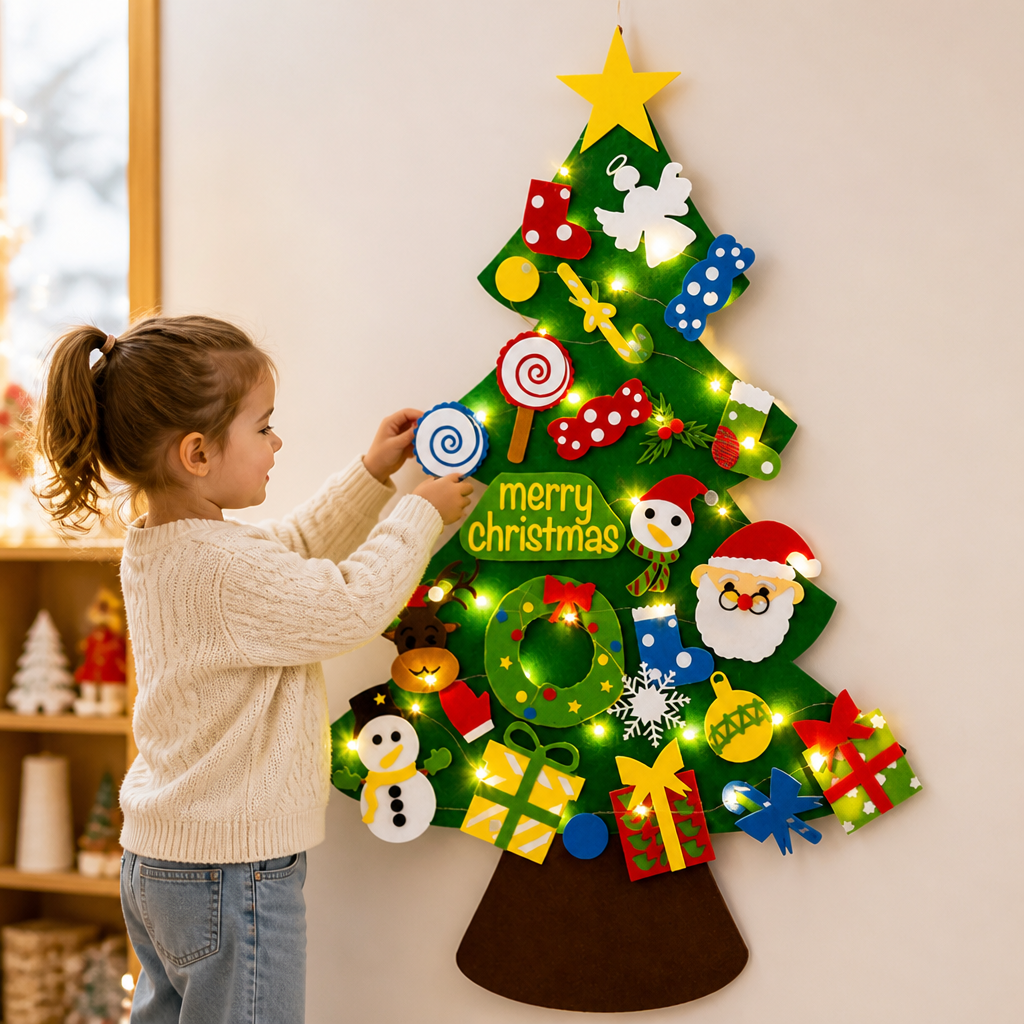 TinselTot™ Felt Christmas Tree for Kids