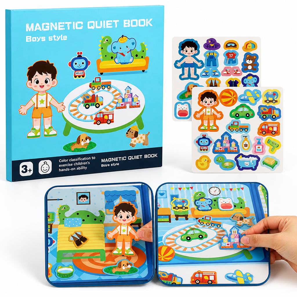 TinyTales™ - Magnetic Story & Learning Book