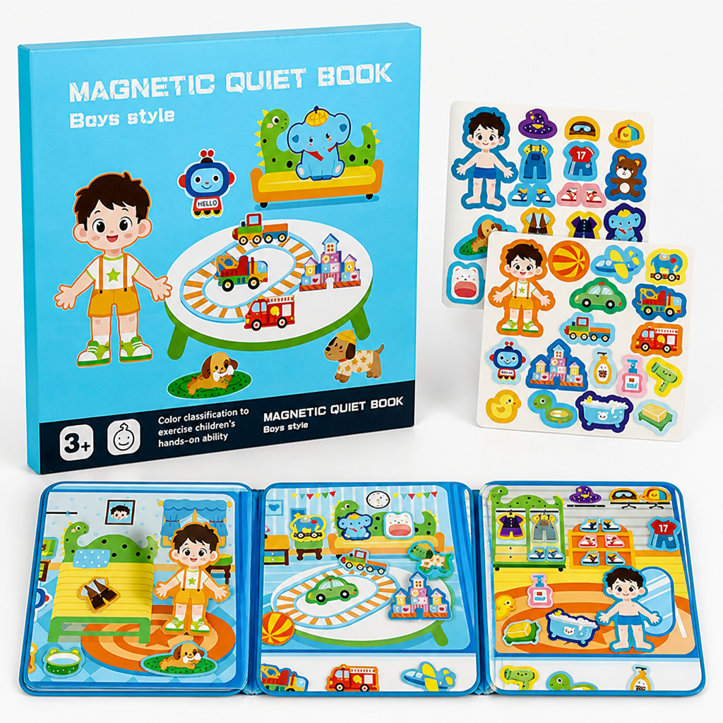 PlayBook™ — Interactive Dress-Up Activity Book