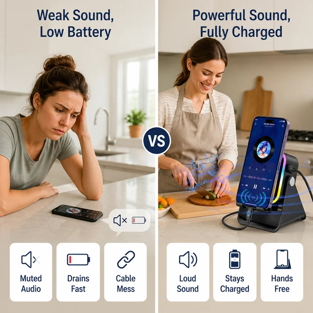 DockVibe™ — Charge, Play, and Enjoy