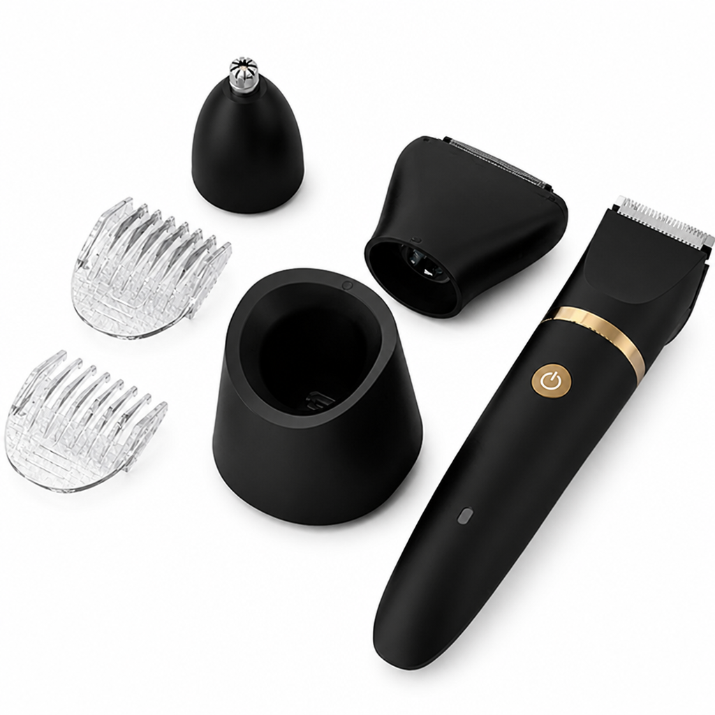 GroomVolt™ Waterproof Body Trimmer Set — Easy Everyday Grooming