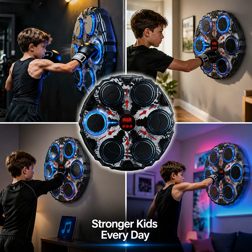 BeatBoxer™ Kids Music Boxing Machine — Active Play at Home