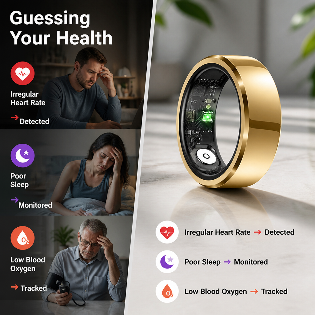 PulseHalo™ Smart Ring — Track Sleep And Activity