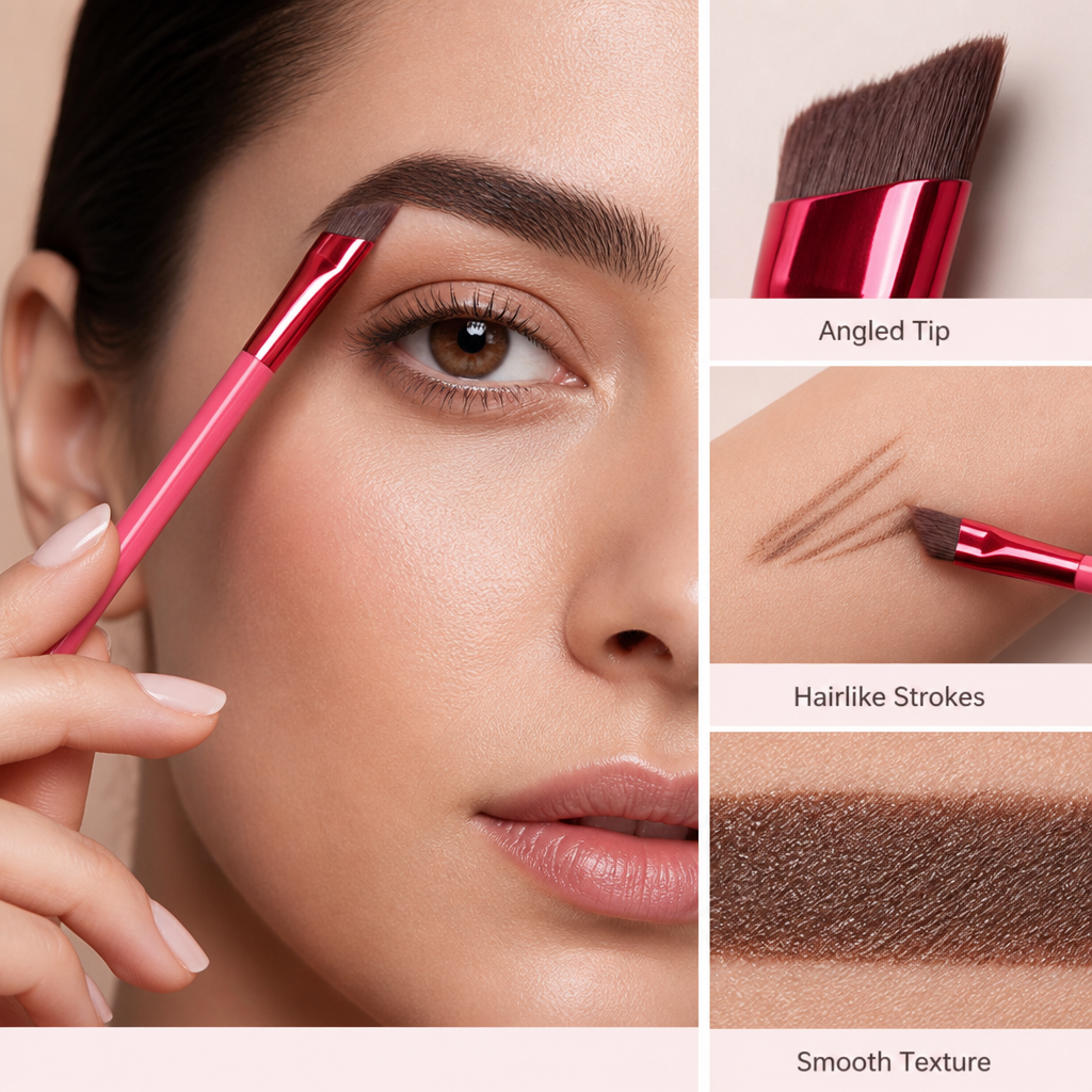 BrowPrecision™ — Dual-Ended Eyebrow Shaping Tool