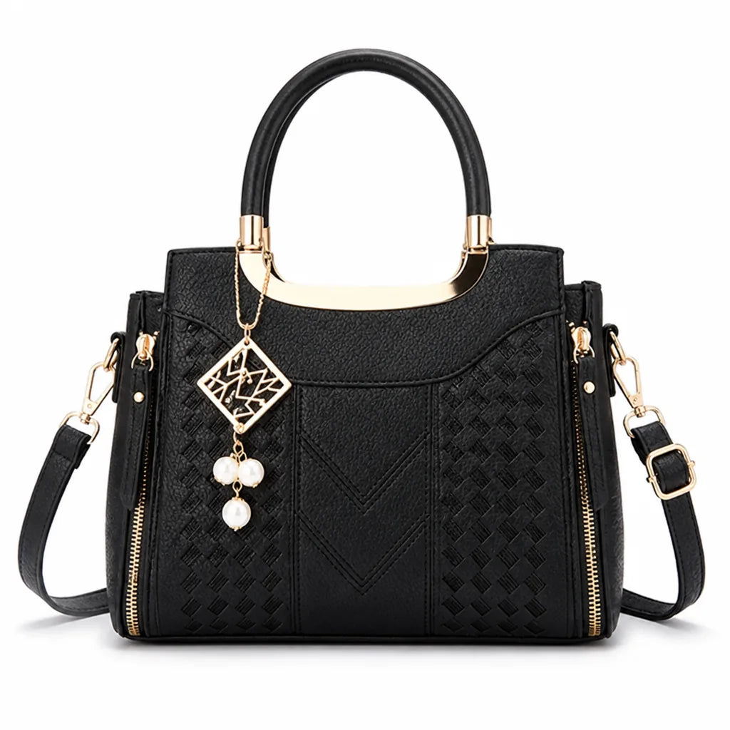 Liora Lane™ Quilted Top-Handle Handbag