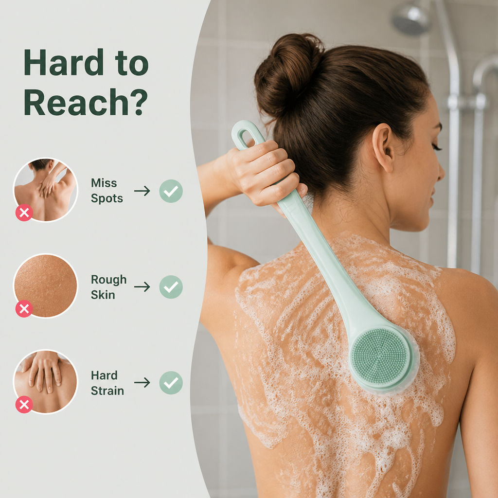 SpaSweep™ Electric Dual-Handle Body Brush