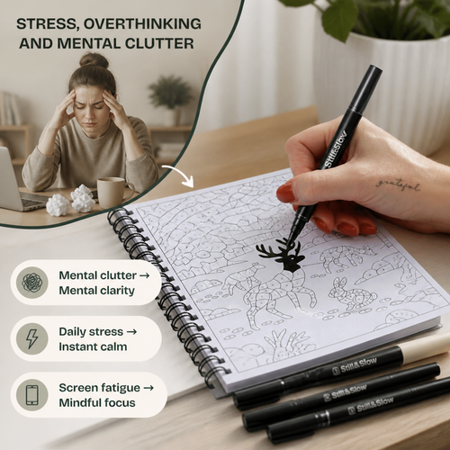 ArtBloom™ — One-Color Drawing Book