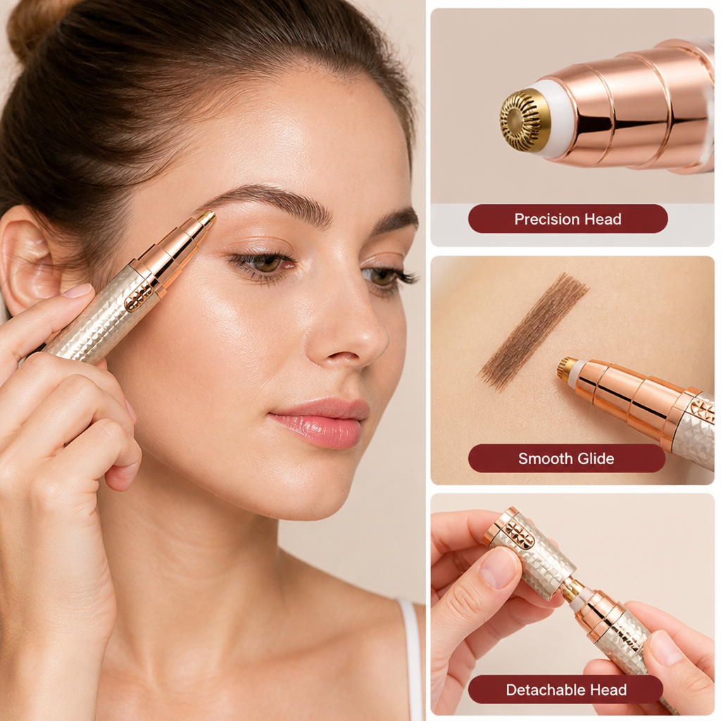 GlowShave™ Painless Facial & Brow Groomer